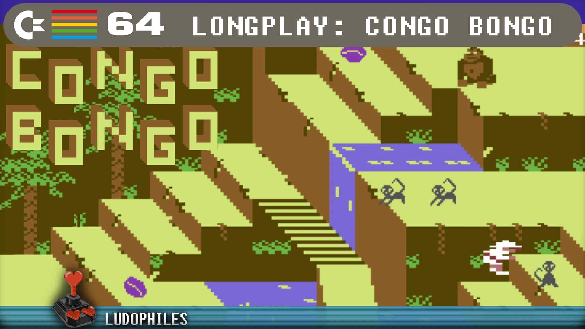 Congo Bongo 1983 C64 Longplay