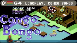 Congo Bongo 1985 C64 Longplay